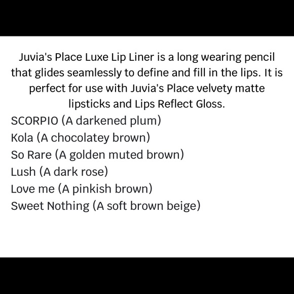 Juvia’s Place - Luxe Lip Liner LUSH - Picture 2 of 3